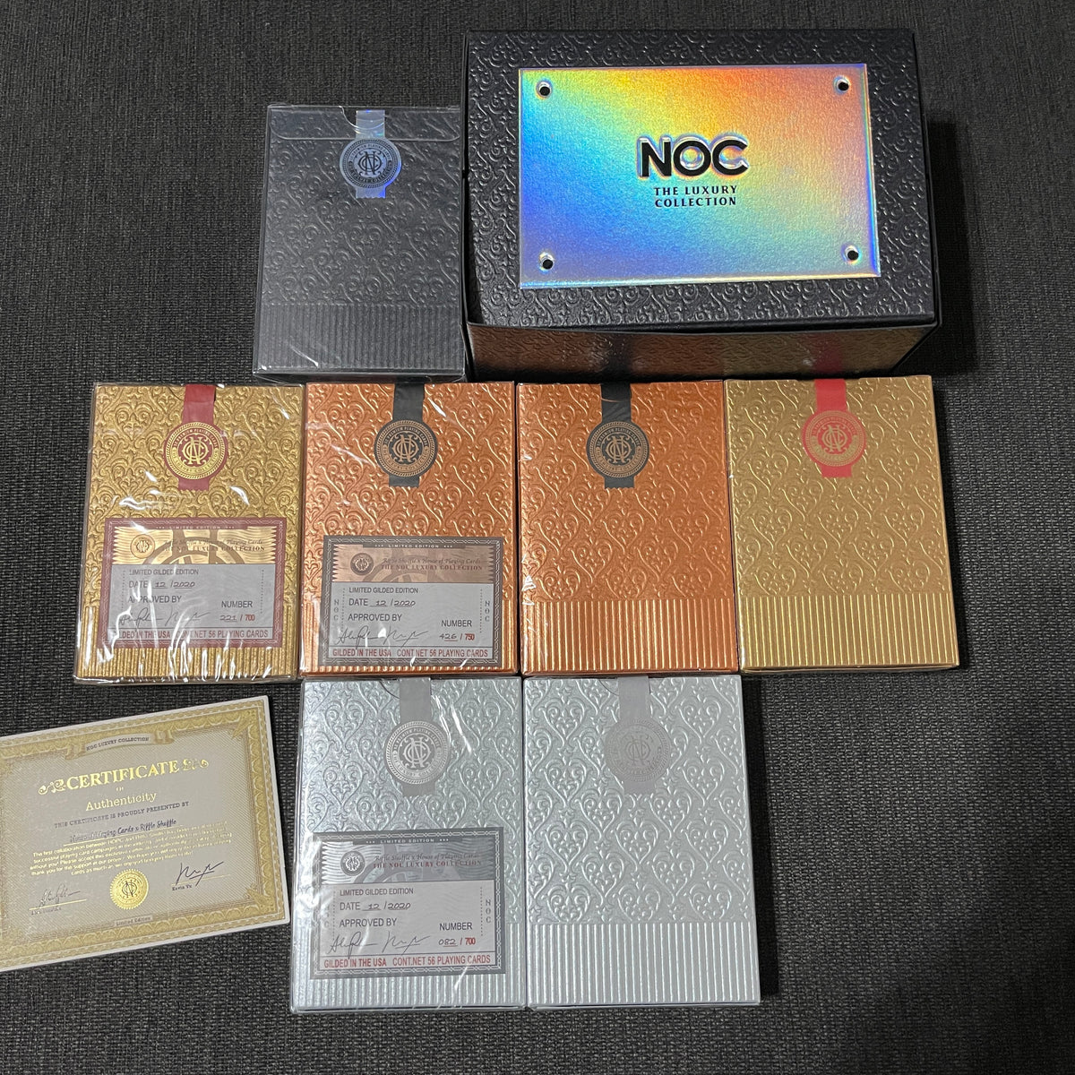Luxury NOC SET [AUCTION] – SoCal Playing Cards