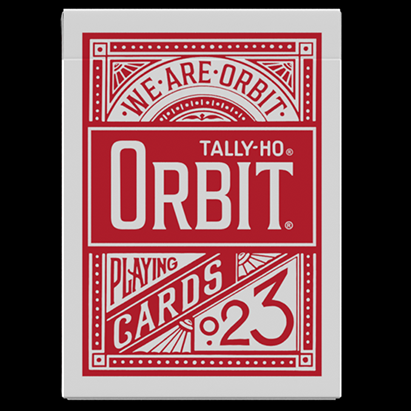 Orbit Tally Ho Circle Back (Red) Playing Cards