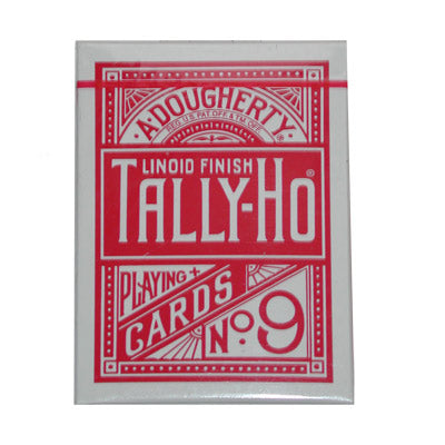 Tally Ho Fan Back Poker size (Red)