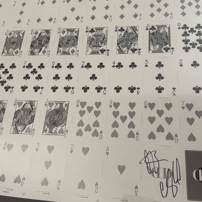 Smoke & Mirrors Carbon (Signed) Uncut Sheet [AUCTION]