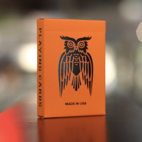 James Coffee Playing Cards (V2/Orange)