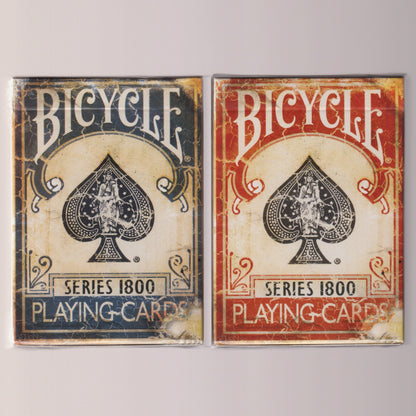 Bicycle Series 1800 (Red & Blue) [AUCTION]