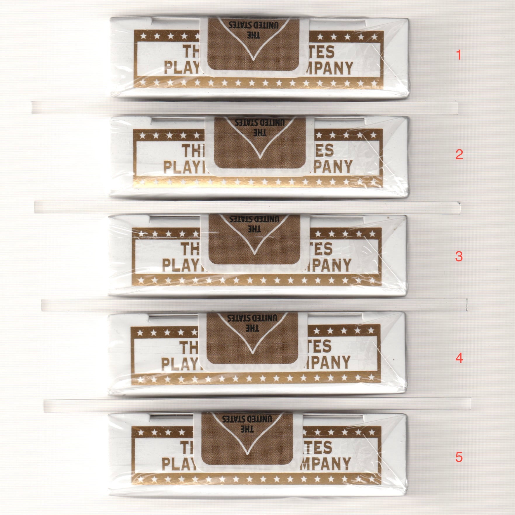 Bicycle America 250th Gilded Collection (Imperfect Set) [AUCTION]