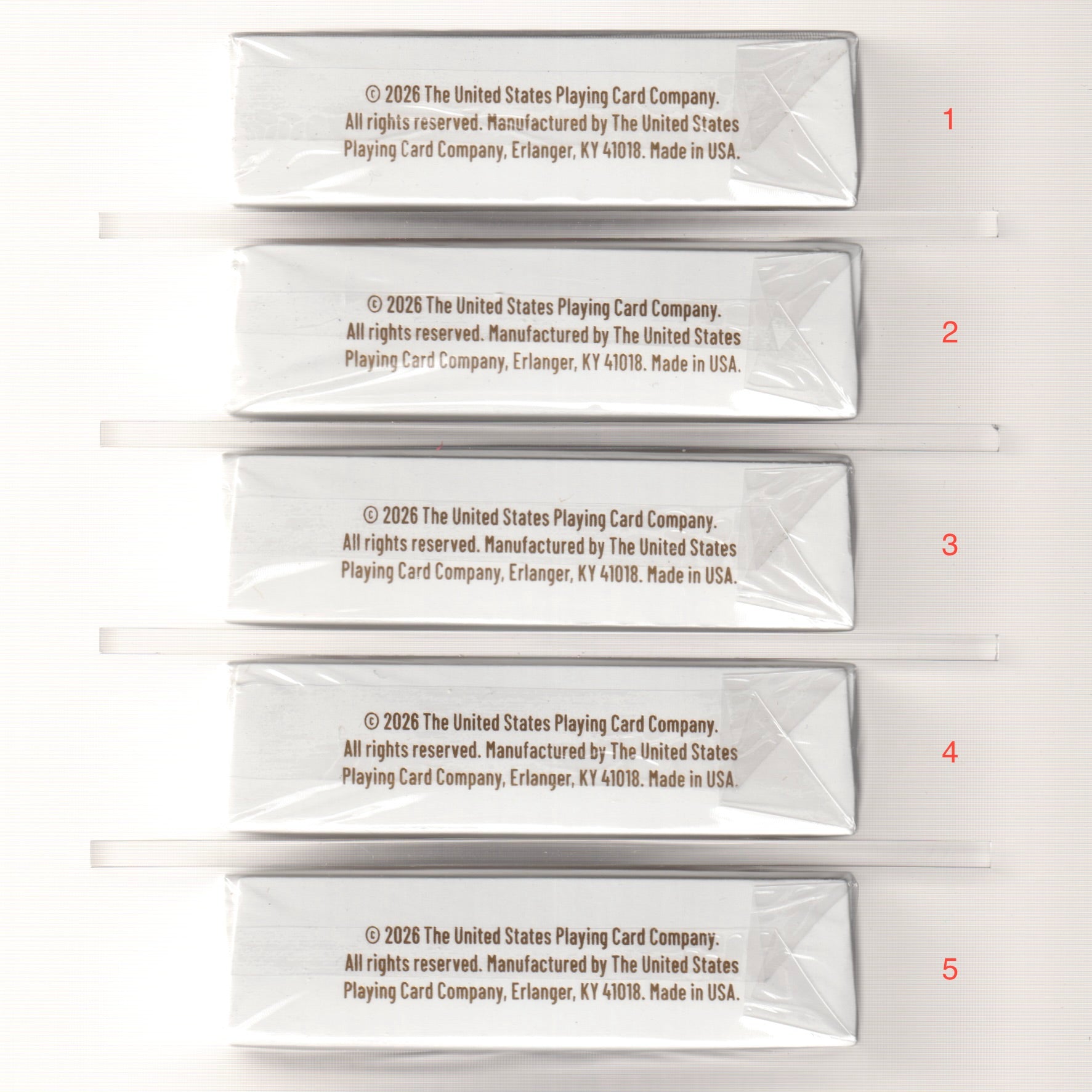 Bicycle America 250th Gilded Collection (Imperfect Set) [AUCTION]