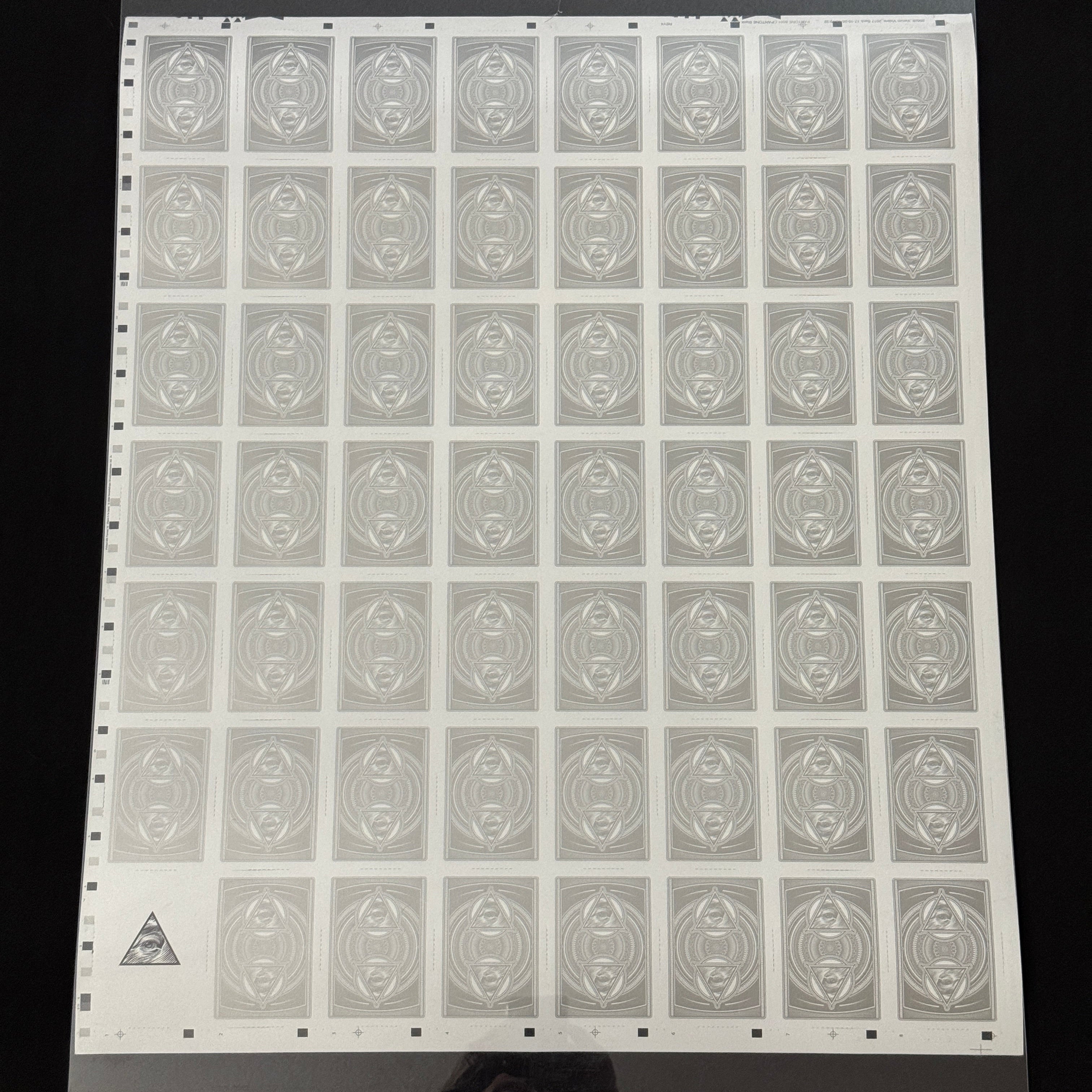 Verum Videre White Uncut Sheet [AUCTION]