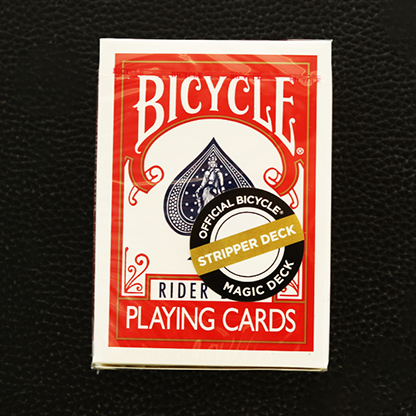 Stripper Deck Bicycle (Red) by US Playing Card