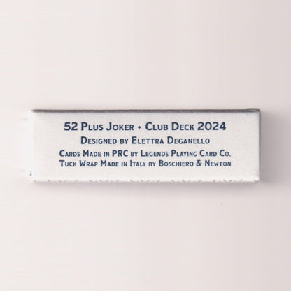 52 Plus Joker 2024 Club Deck (Signed by Elettra Deganello) [AUCTION]