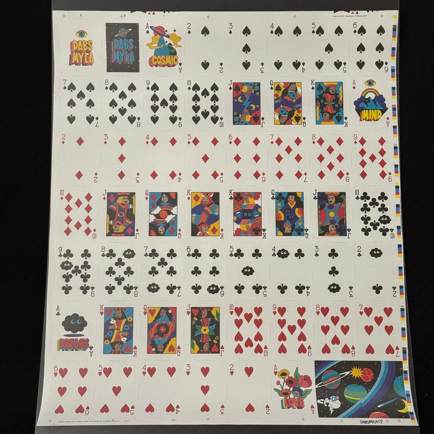 DabsMyla Uncut Sheet [AUCTION]