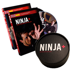 Ninja+ Deluxe BLACK (Gimmicks & DVD) by Matthew Garrett - Trick