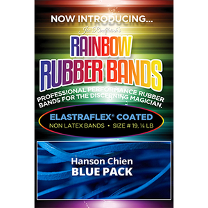 Joe Rindfleisch's Rainbow Rubber Bands (Hanson Chien - Blue Pack) by Joe Rindfleisch - Trick