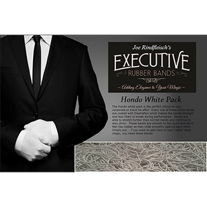 Joe Rindfleisch's Executive Rubber Bands (Hondo - White Pack) by Joe Rindfleisch - Trick