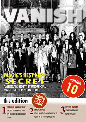 VANISH Magazine October/November 2013 - Hal Myers North Korea Visit eBook DOWNLOAD