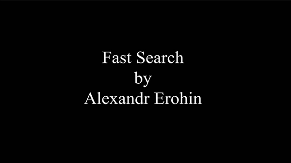 Fast Search Alexandr Erohin video DOWNLOAD