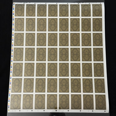 The Lepidopterist Uncut Sheet [AUCTION]