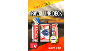 Travelling Deck Card Version Red (Gimmick and Online Instructions) by Takel - Trick