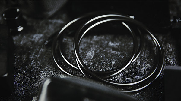 4" Linking Rings (Black) by TCC - Trick