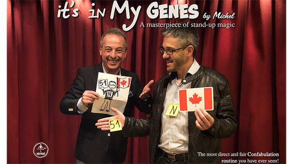 It's in My Genes (Gimmicks and Online Instructions) by Michel - Trick