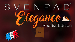 SvenPad® Elegance Rhodia® Edition (Single, Black Cover) - Trick