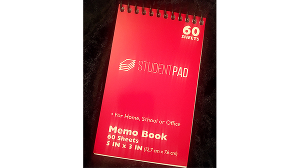 SvenPad® KoD Memo Pad (Red, Single) - Trick