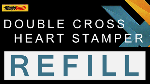 Heart Stamper Part for Double Cross (Refill) by Magic Smith - Trick