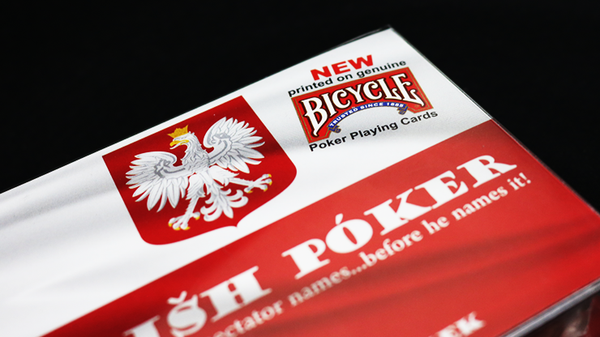 Bicycle Edition Polish Poker  (Gimmicks and Online Instructions) by Michal Kociolek - Trick