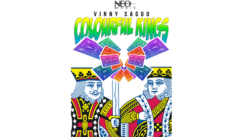 Colorful Kings (Gimmick and Online Instructions) by Vinny Sagoo - Trick