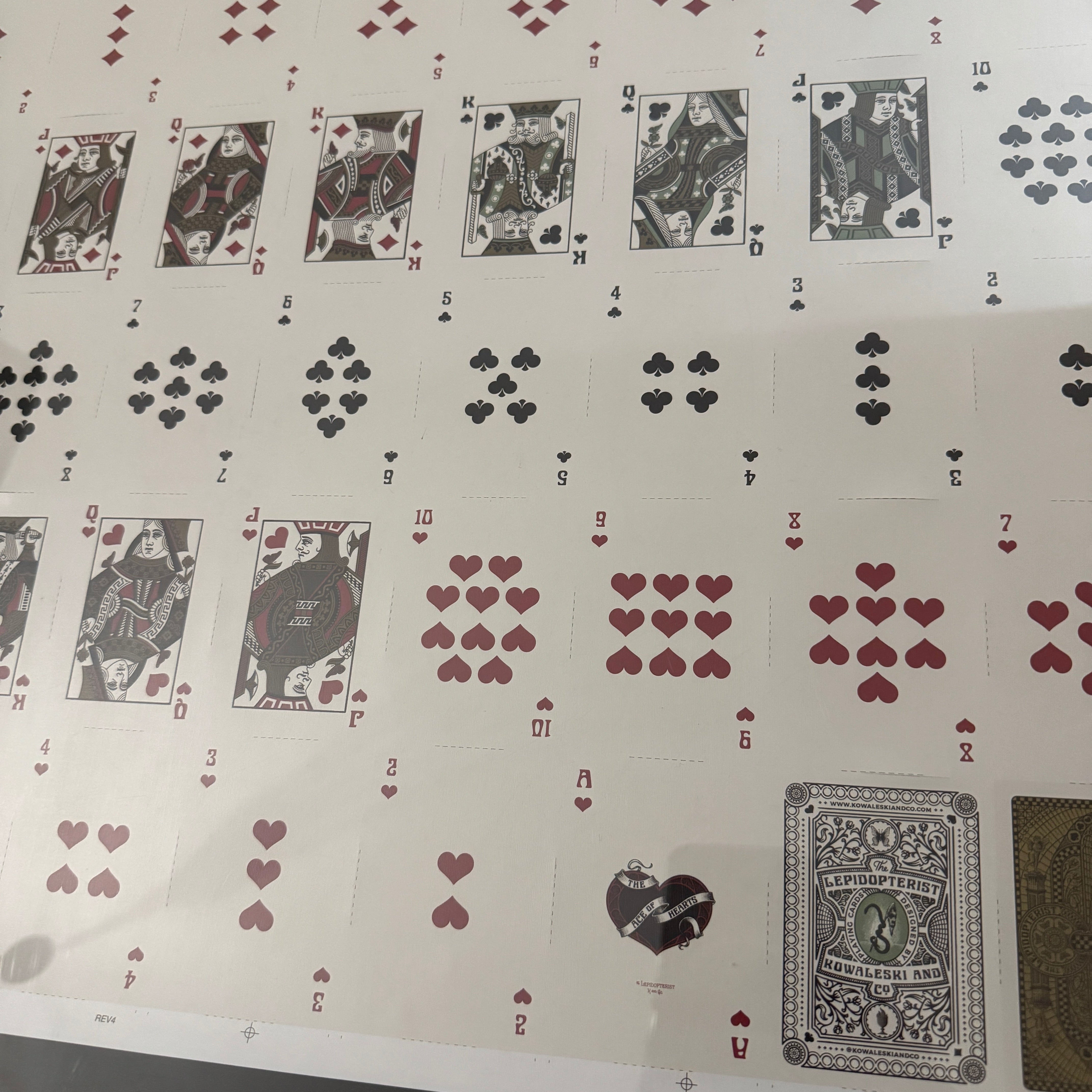 The Lepidopterist Uncut Sheet [AUCTION]