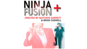 Ninja+ Fusion in Black Chrome (With Online Instructions) by Matthew Garrett & Brian Caswell - Trick