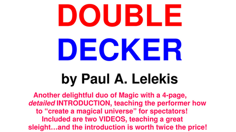 DOUBLE DECKER by Paul A. Lelekis Mixed Media DOWNLOAD