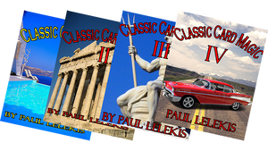 THE TOTAL PACKAGE by Paul A. Lelekis The Classics of Card Magic Volumes I, II, III, IV eBook DOWNLOAD