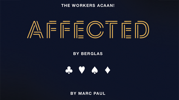 Affected by Berglas (Gimmick and online instructions) by Marc Paul & Kaymar Magic - Trick