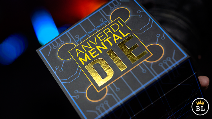 MENTAL DIE BLACK (With Online Instruction) by Tony Anverdi - Trick