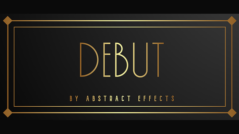 Debut (Gimmicks and Online Instructions) by Abstract Effects - Trick