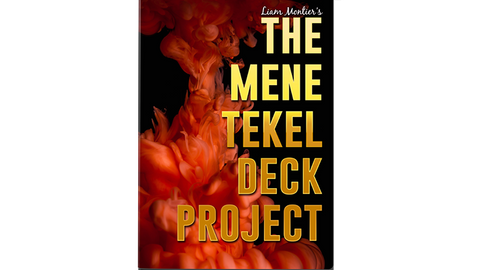 BIGBLINDMEDIA Presents The Mene Tekel Deck Red Project with Liam Montier (Gimmicks and Online Instructions) - Trick