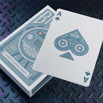 [CLEARANCE] Bicycle Robot Playing Cards (Gilded Edition)