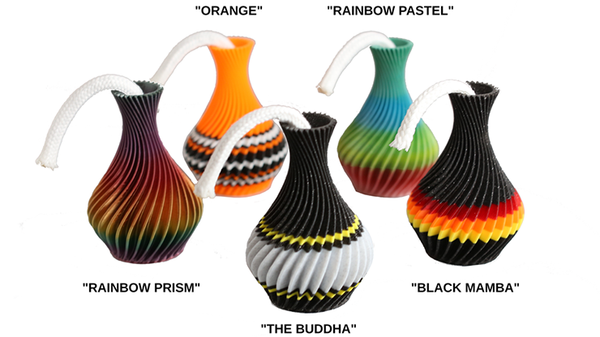 The American Prayer Vase Genie Bottle RAINBOW PRISM by Big Guy's Magic- Trick