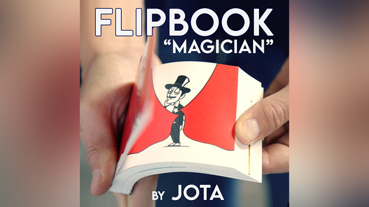 FLIP BOOK MAGICIAN (Gimmick and Online Instructions) by JOTA - Trick