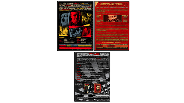 BIGBLINDMEDIA Presents  John Bannon's Bullet Trilogy (Includes Bullet After Dark, Bullet Party, Fire When Ready and Paint it Blank Project) - DVD