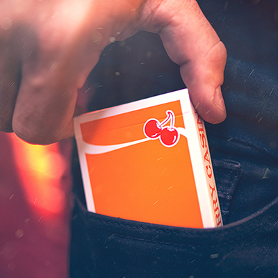 Cherry Casino Summerlin Sunset (Orange) Playing Cards by Pure Imagination Projects