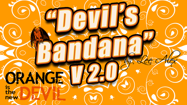 Devil's Bandana V2 (Orange) by Lee Alex