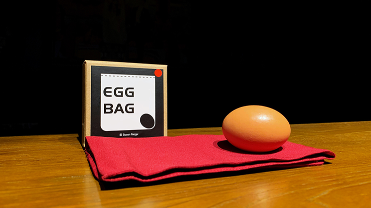 EGG BAG RED by Bacon Magic - Trick