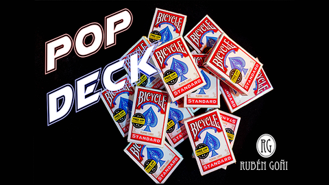 POP DECK (Gimmicks and Online Instructions) by Rubén Goñi - Trick