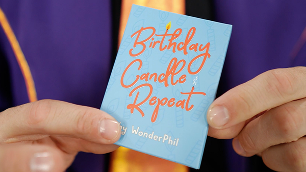 Birthday Candle Repeat (Gimmicks and Online Instructions) by Wonder Phil - Trick