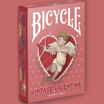 [CLEARANCE] Bicycle Vintage Valentine Playing Cards