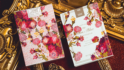 Van Gogh Asters & Phlox (Numbered Seal) Playing Cards