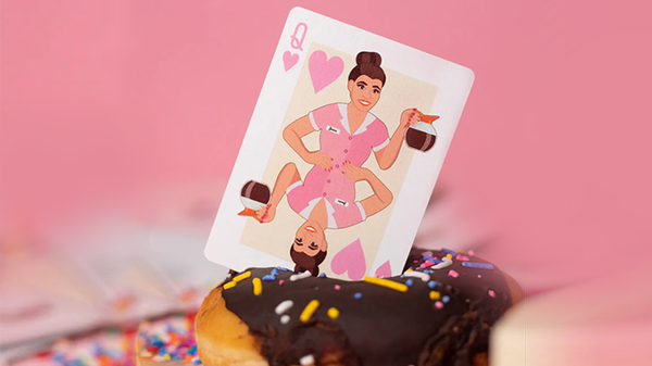 Papa Leon's Wicked Donuts (Strawberry) Playing Cards