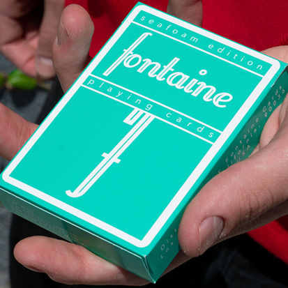 Fontaine: Seafoam Playing Cards