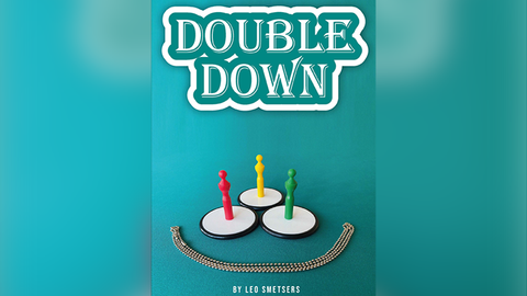 Double Down (Gimmicks and Online Instructions) by Leo Smetsers - Trick