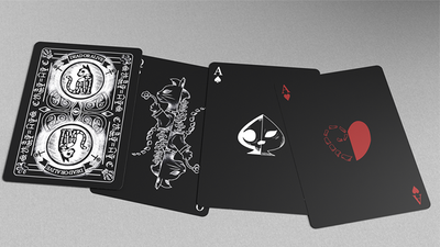 Schrodinger's Cat: Dead Black Edition Playing Cards
