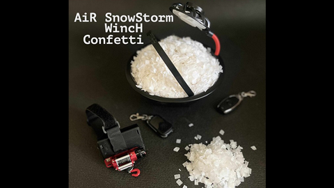 AiR SnowStorm with Winch and Confetti (Gimmick and Online Instructions) by Victor Voitko  - Trick